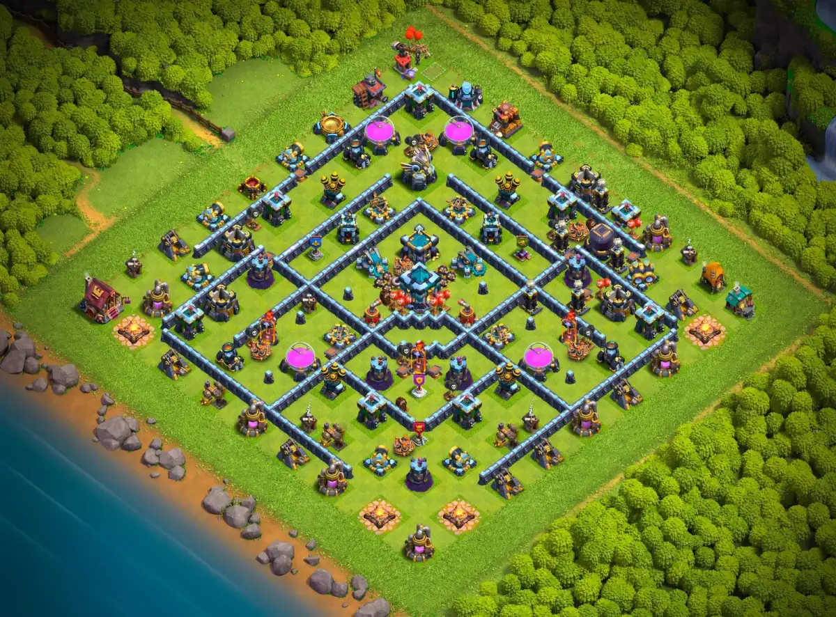 TH13 Farming Legend Base | Clash of Clans Bases