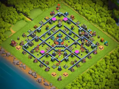 Layout TH13 Farming Legend Base | Clash of Clans Bases