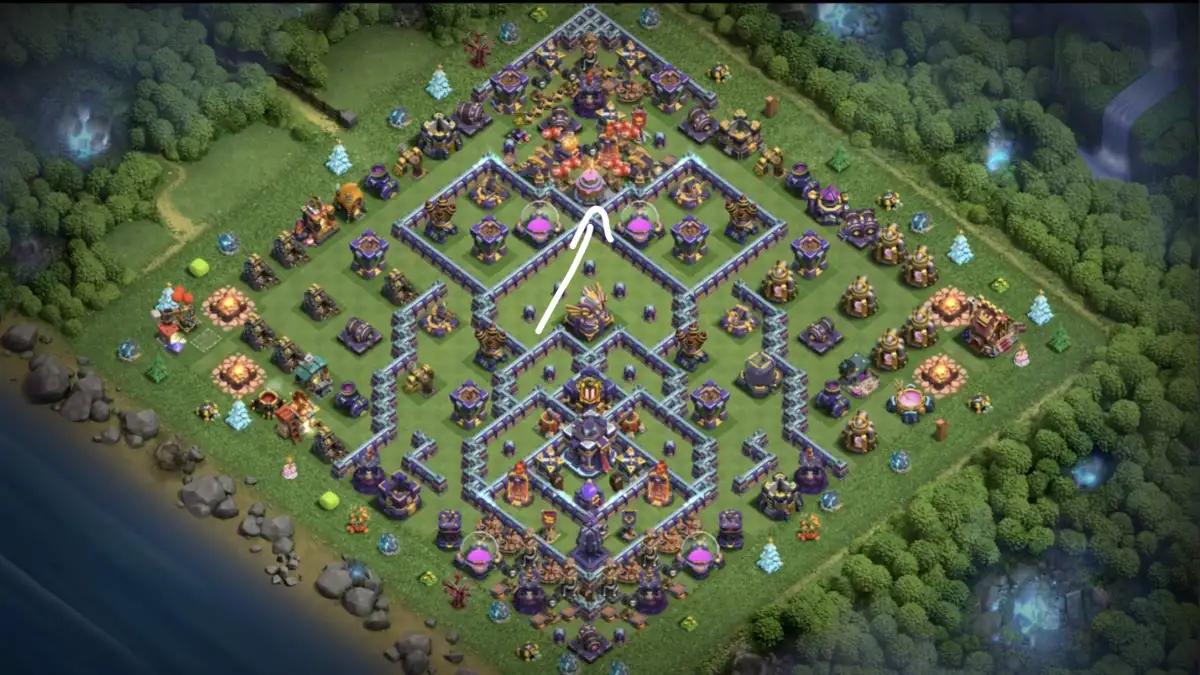 TH15 War Badr Anti 3 Star Base for Clash of Clans