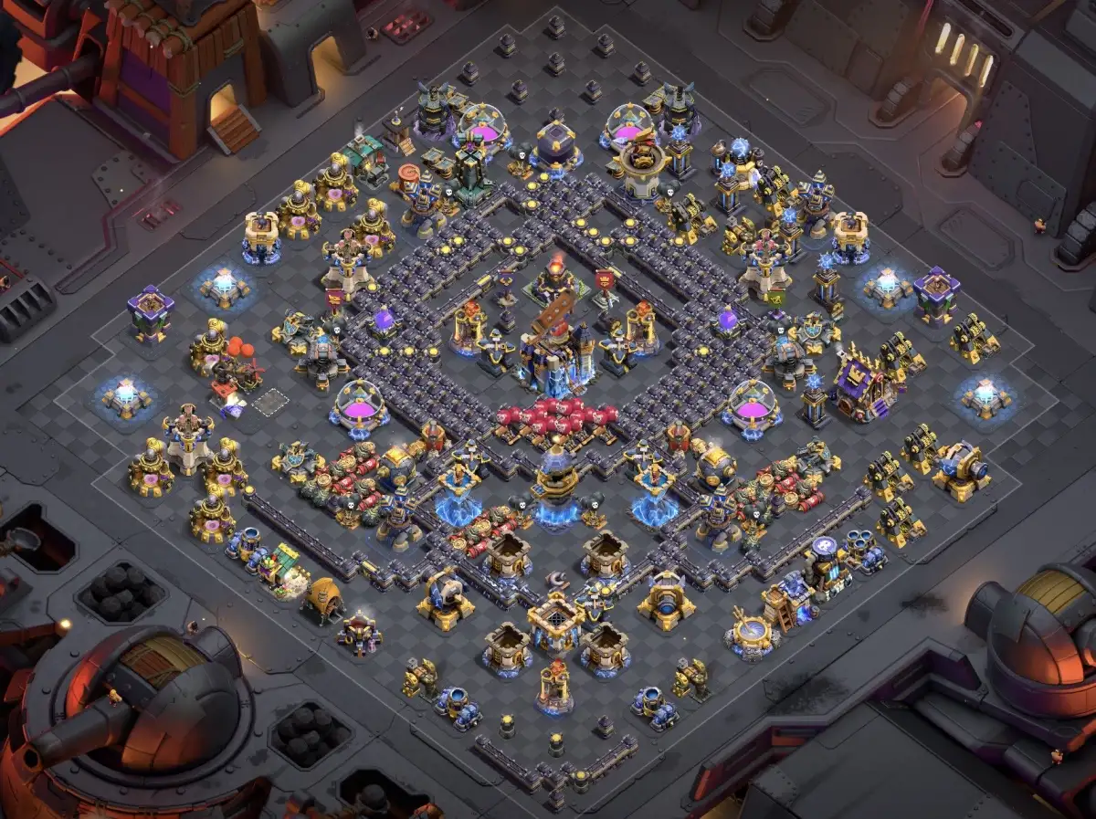TH18 Legend League Base Link with Anti 2 Star Core