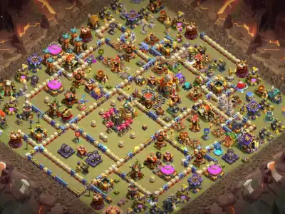 Layout TH16 War Base Copy Link Anti 2 Star Layout for CWL