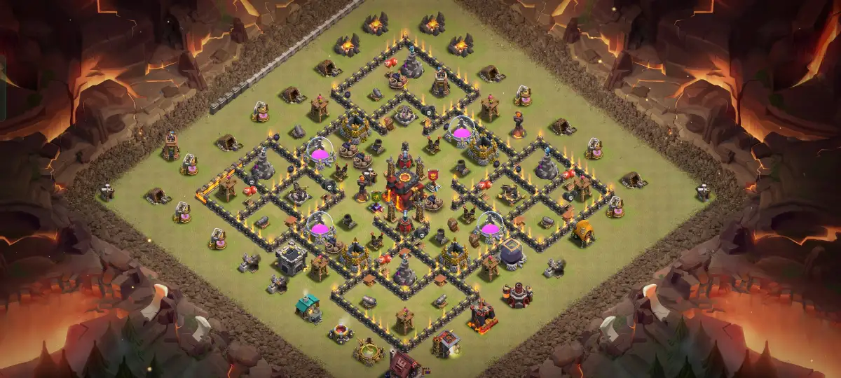 TH10 Anti 2 Star War Base with Tough Core Ring