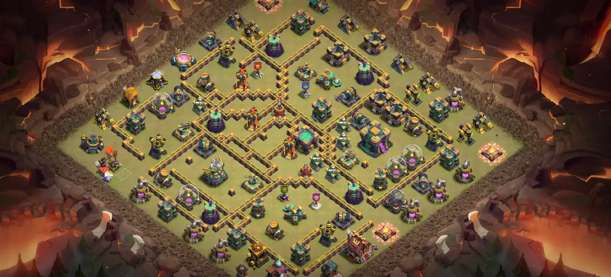 TH14 Anti Everything War Base for Clash of Clans