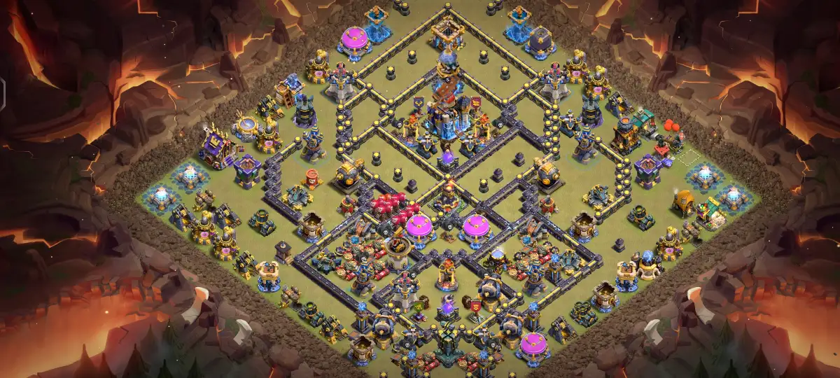 Top TH18 Anti 3 Star War Base Best for Legend League 2026