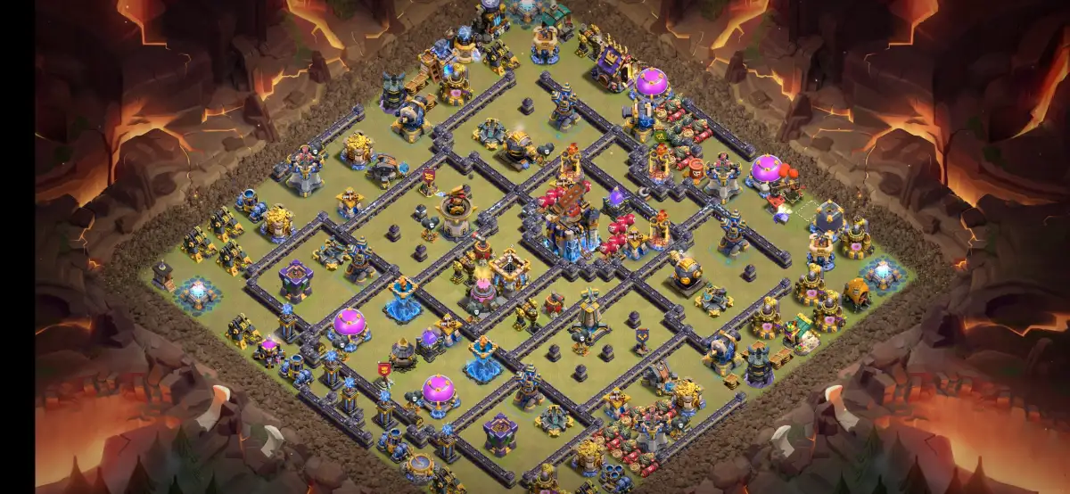 TH18 War Base Anti 2 Star for Legend League | Copy Link