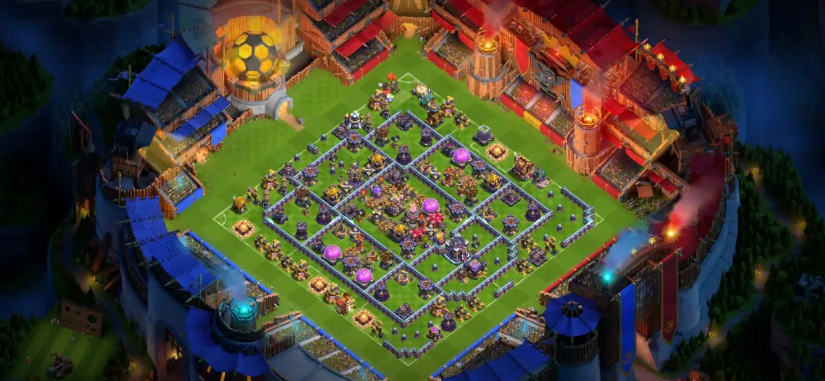 TH15 War Base Copy Link | Anti 2 Star Ring Layout