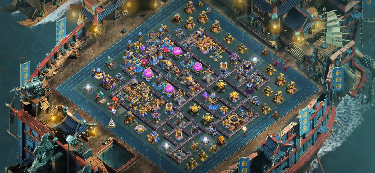 TH18 War Base for Clash of Clans Anti Electro Dragon
