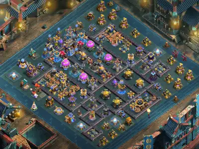 Layout TH18 War Base for Clash of Clans Anti Electro Dragon
