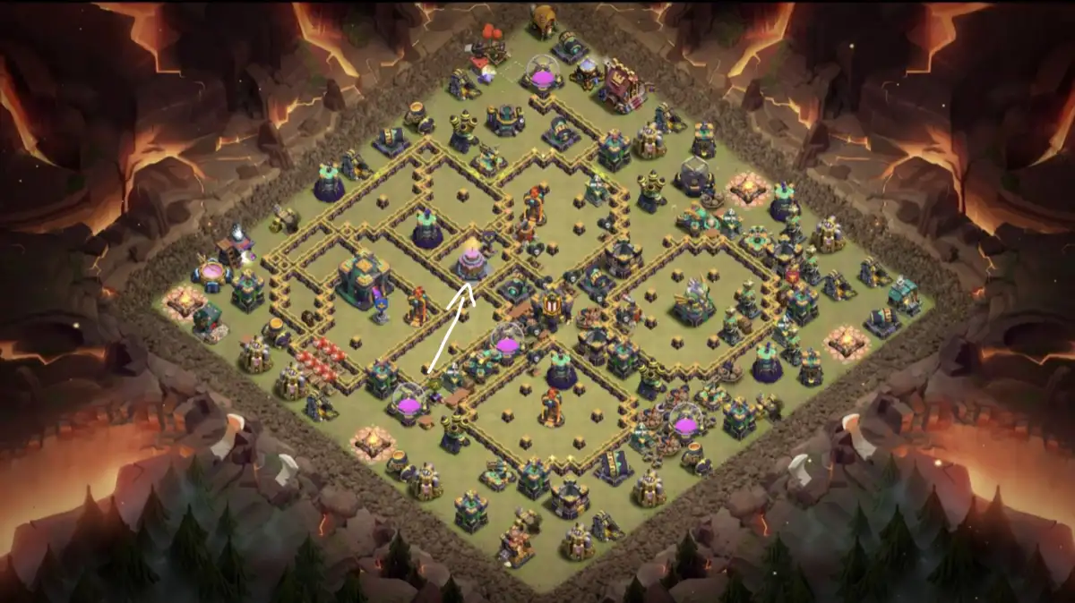 TH14 War Base for CoC Anti 3 Star Copy Link