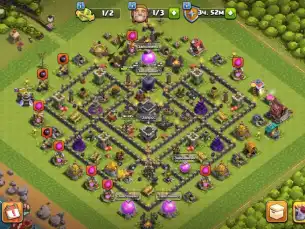 Game-Changing TH9 War Coc Layout | Anti 2 Stars Любительская