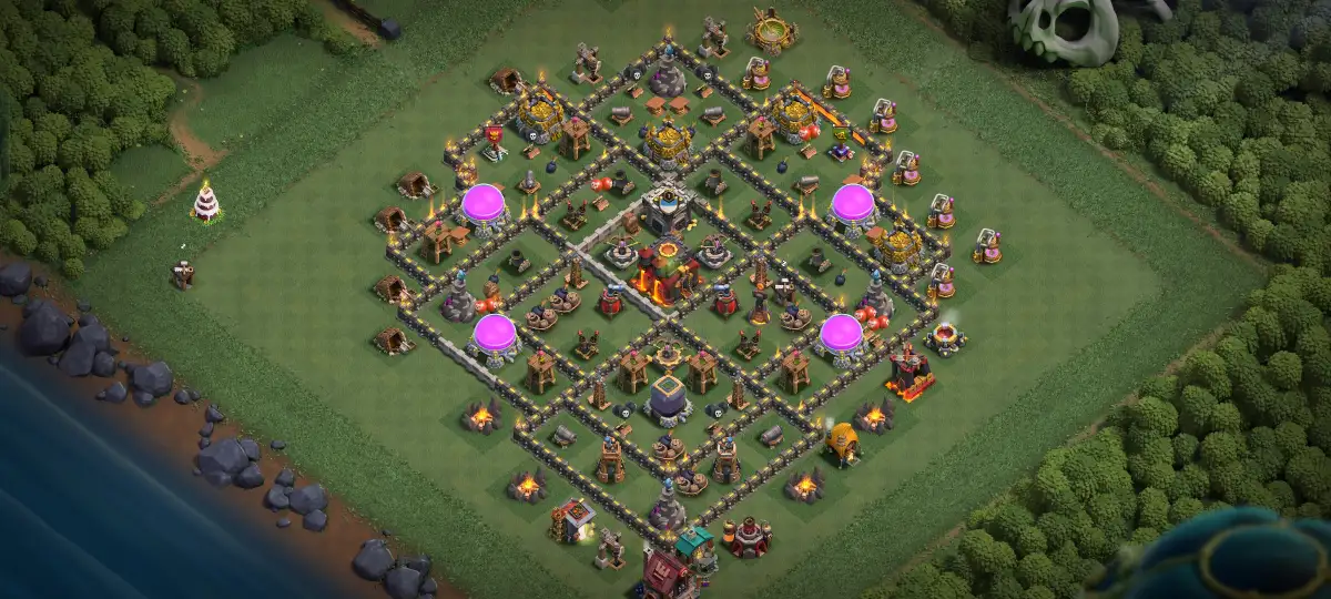 TH10 Legend League Hybrid Base Link | Safe Loot and Town Hall