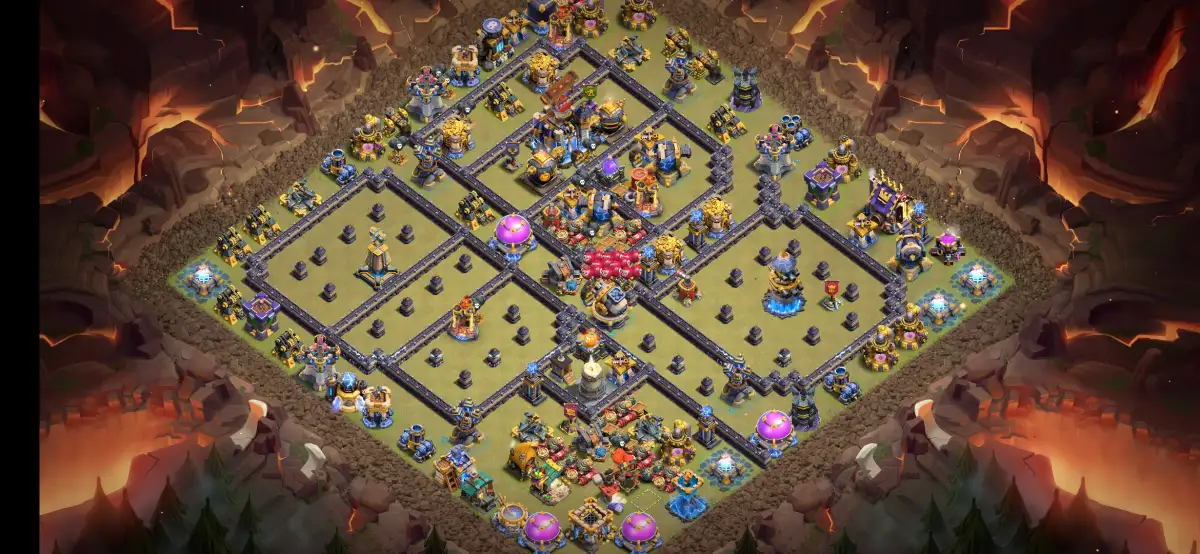 TH18 War Base Anti 2 Star for Legend League Copy Link