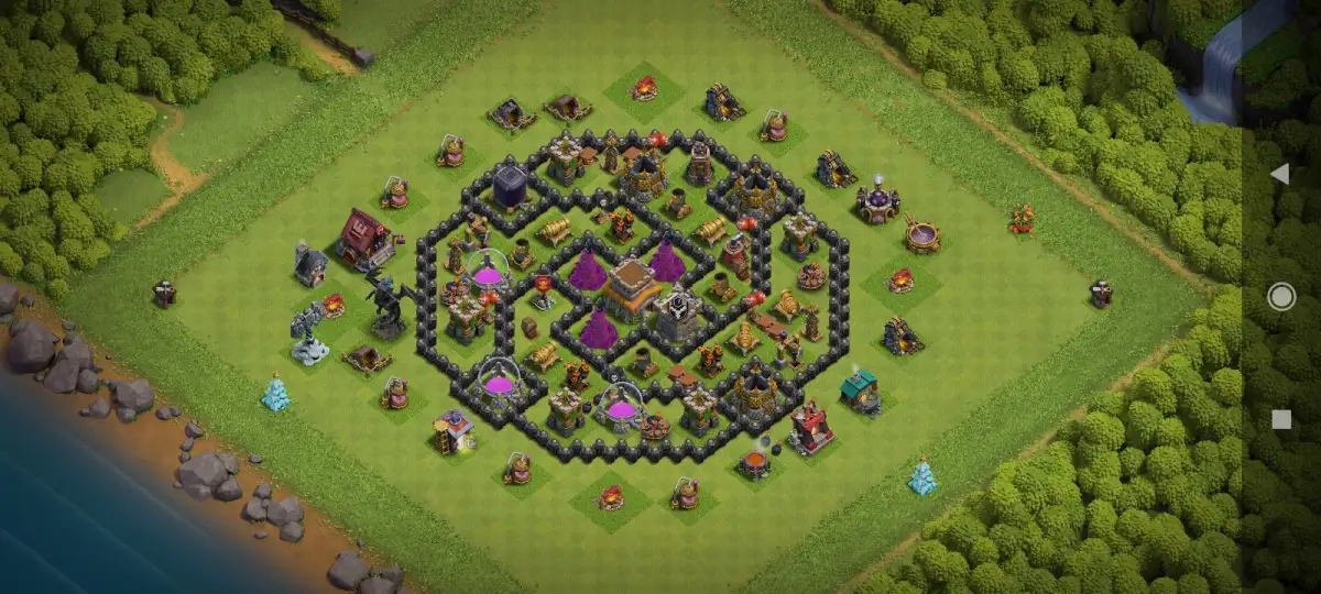 TH8 Anti Dragon Base with Protected Air Defense Core