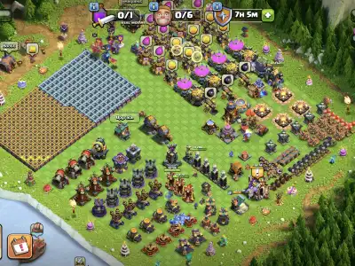 Layout TH17 Farming Base Layout with Open Progress Build
