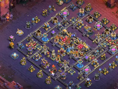 Layout TH18 War Base for Clash of Clans Anti 2 Star Air Defense