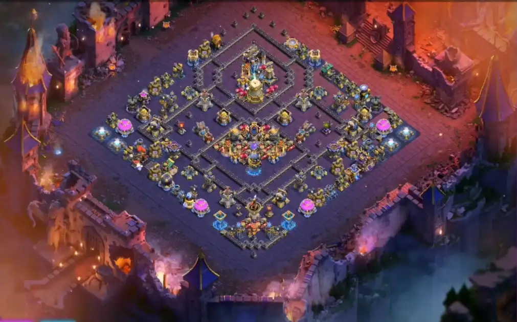 TH18 Anti Everything War Base Layout for Clash of Clans