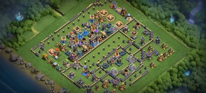New TH18 Anti Everything Base with Wide Core Trap Pathing
