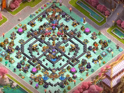 Layout TH18 Legend League Anti 3 Star Base Layout Copy Link