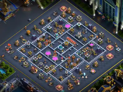 Layout Perfect TH13 War Base Anti 3 Star Defense 2026 Updated