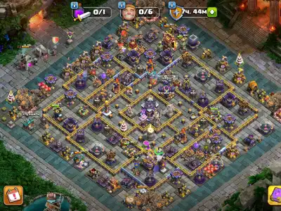 Layout TH15 War Base Anti 2 Star Hybrid for Legend League