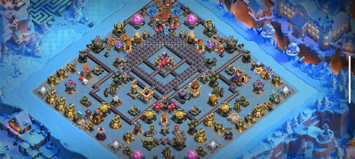 TH18 War COC Base Layout for Anti 3 Star Defense