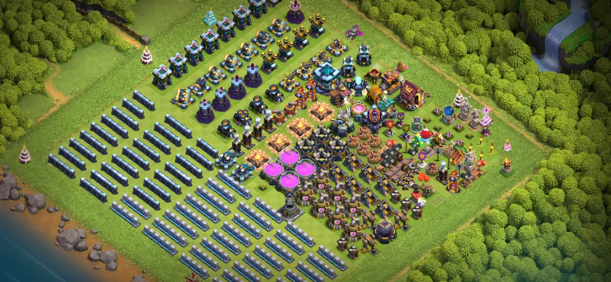 TH13 Troll Funny Base Layout for Clash of Clans Copy Link