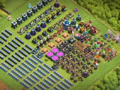 Layout TH13 Troll Funny Base Layout for Clash of Clans Copy Link