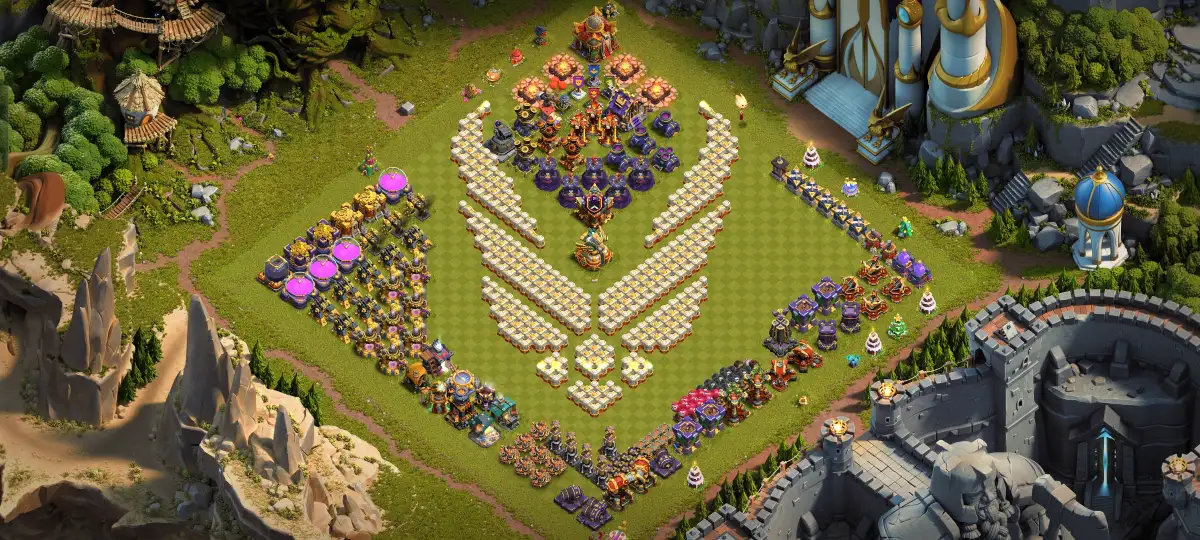 TH16 Troll War Base Layout for Clash of Clans Copy Link