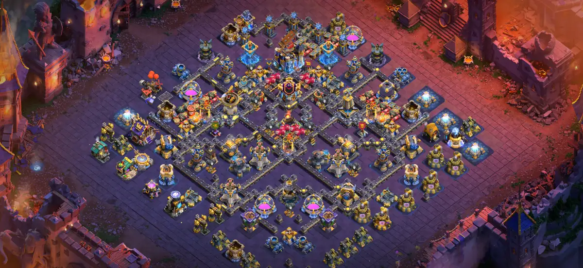 TH18 Legend League Anti 3 Star CoC Base Layout