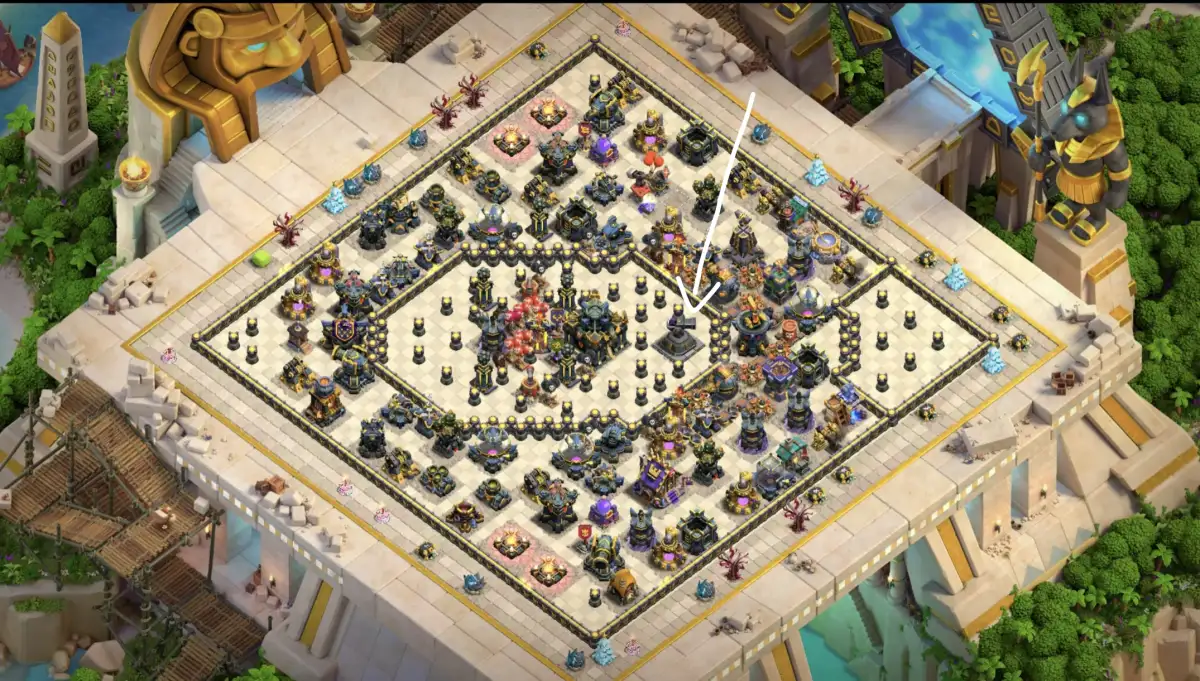 TH17 War Base Anti 3 Stars for Clash of Clans