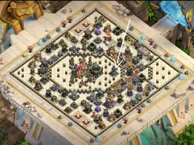 Layout TH17 War Base Anti 3 Stars for Clash of Clans