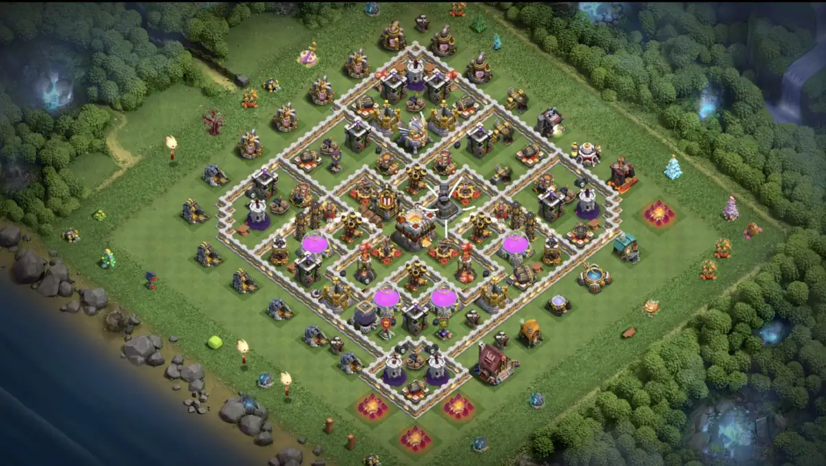 TH11 War Base Anti 3 Star for Clash of Clans CWL