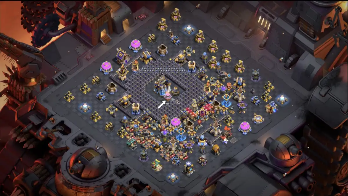 TH18 War Base Anti 3 Star Maze for clash of clans