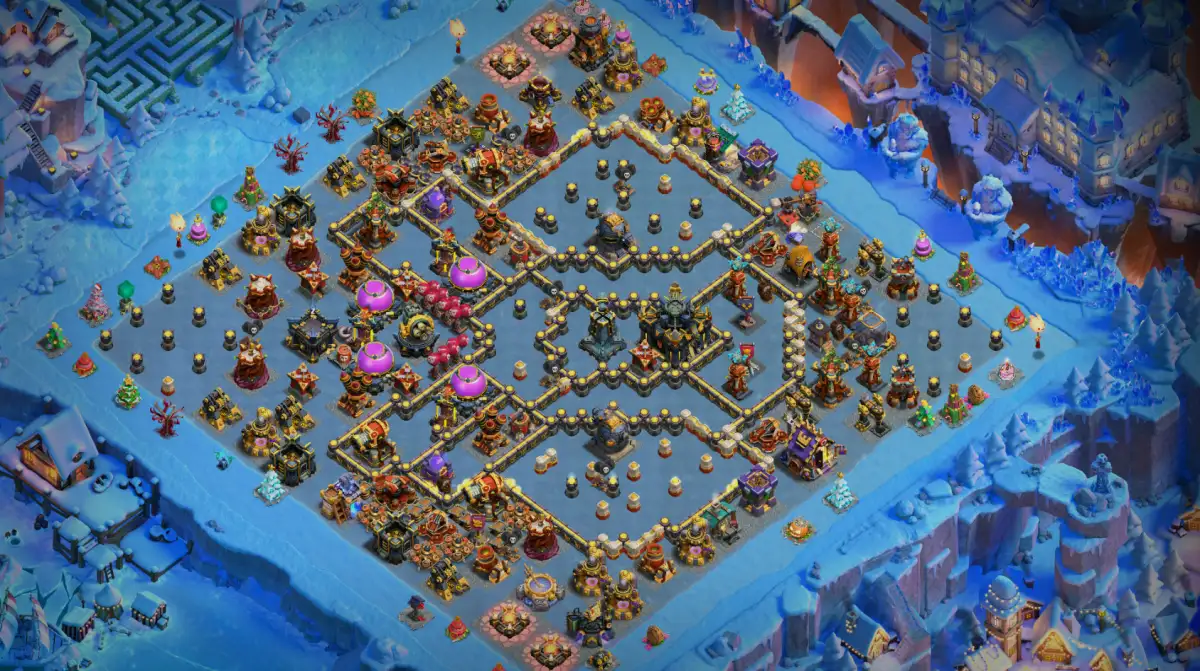 Ultimate TH17 Anti 3 Star CWL Base for Air and Electro Dragon Hits 2026