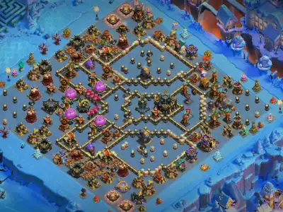 Layout Ultimate TH17 Anti 3 Star CWL Base for Air and Electro Dragon Hits 2026