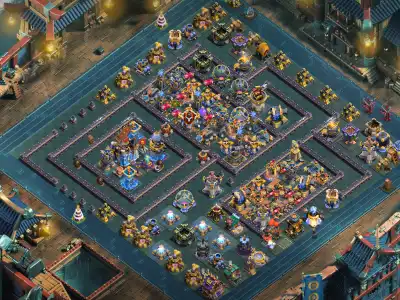 Layout TH18 War Base Anti 3 Star for Clash of Clans Legends