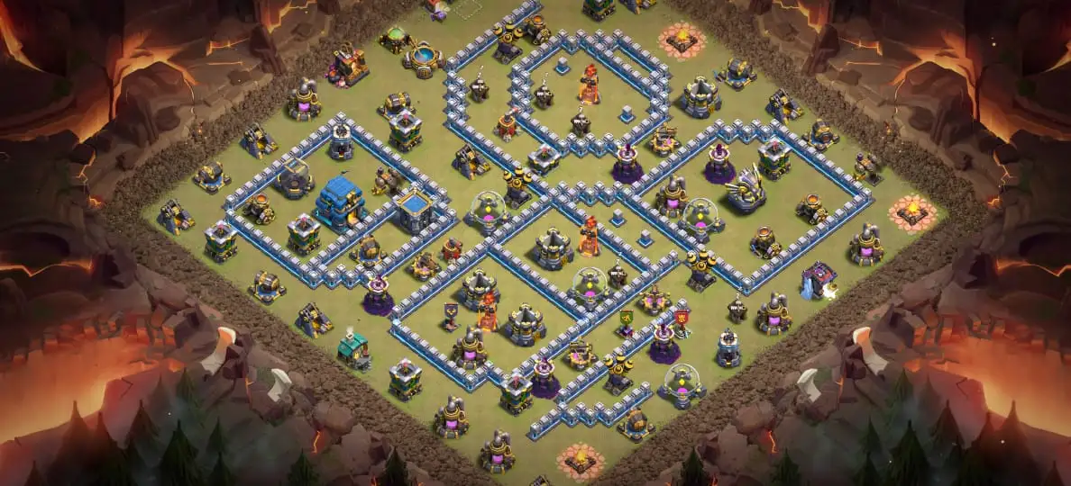 TH12 Anti Everything Base for Coc | Clash of Clans Copy