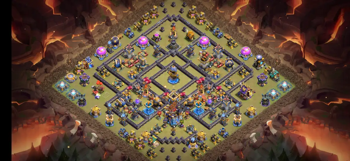 TH18 War Base Anti 2 Star Layout for Legend League