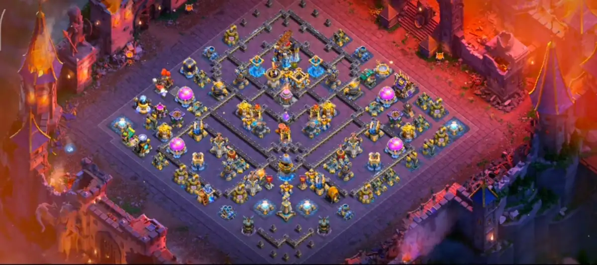TH18 Legend League Hybrid Base | Clash of Clans Bases