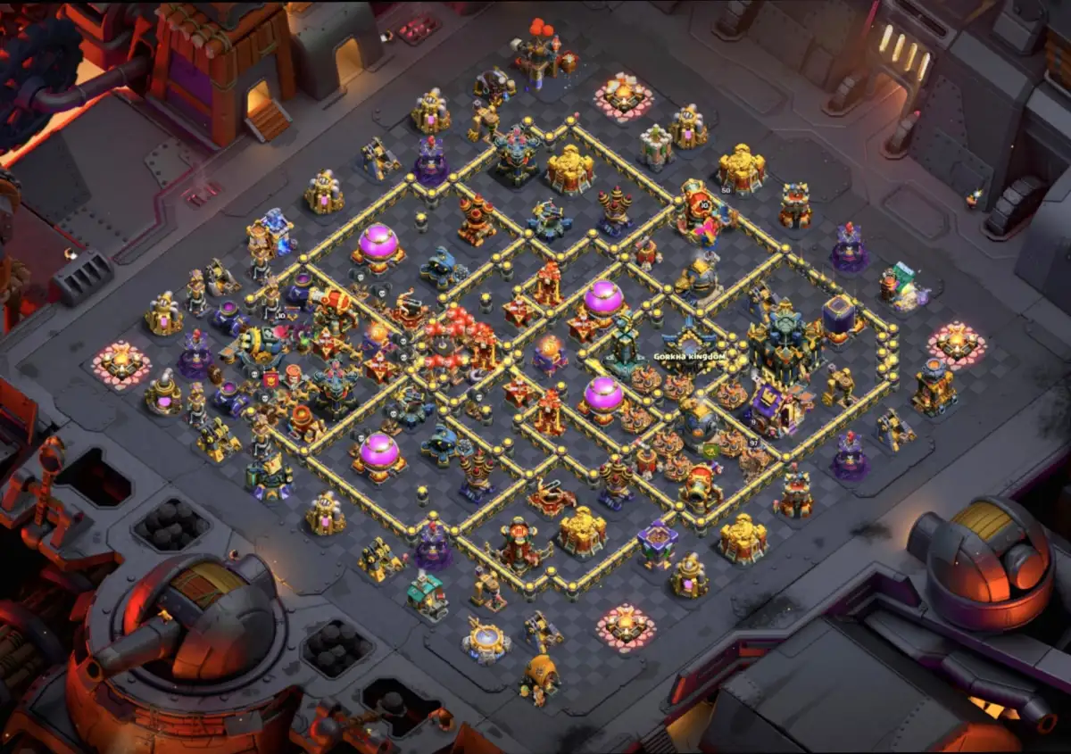 TH17 Hybrid Farming Base for Legend League Anti 2 Star