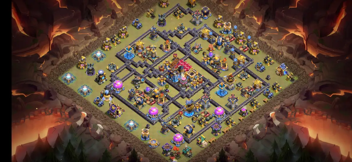 TH18 War Base Anti 2 Star Layout for Legend League