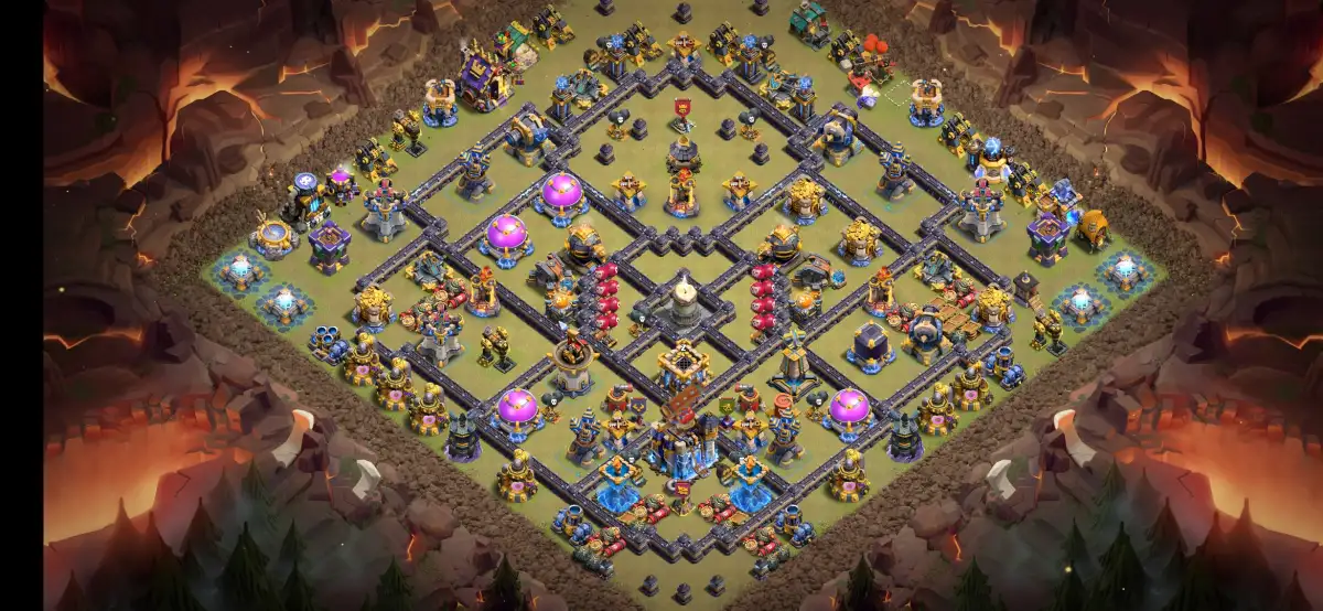 TH18 War Base Anti 2 Star for Legend League and CWL