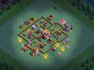 BH5 Builder Hall Base Layout for Clash of Clans Copy Link