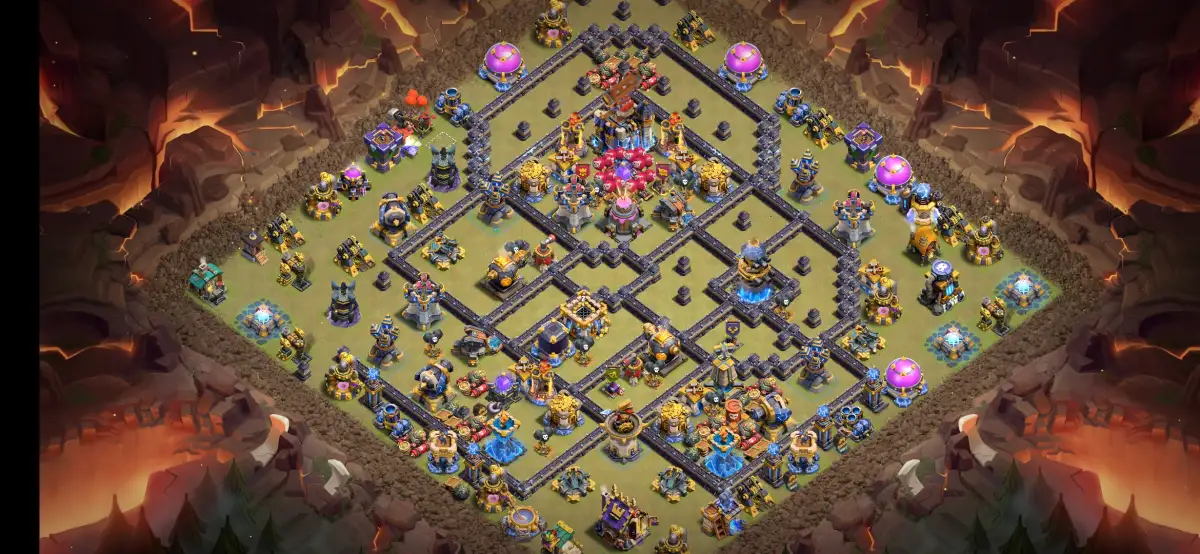 TH18 War Base Anti 2 Star for Legend League Copy Link