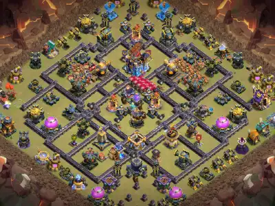 Layout TH18 Legend League COC Base Layout for Anti 3 Star Hits
