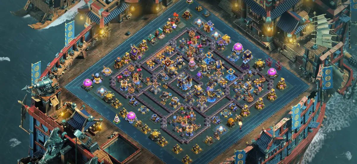 TH18 War Base Anti 3 Star for Electro Dragon Hits