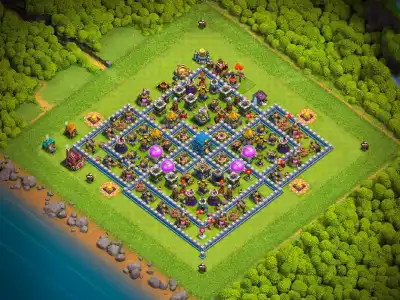 Layout TH12 Legend League Base Link for Clash of Clans Defense