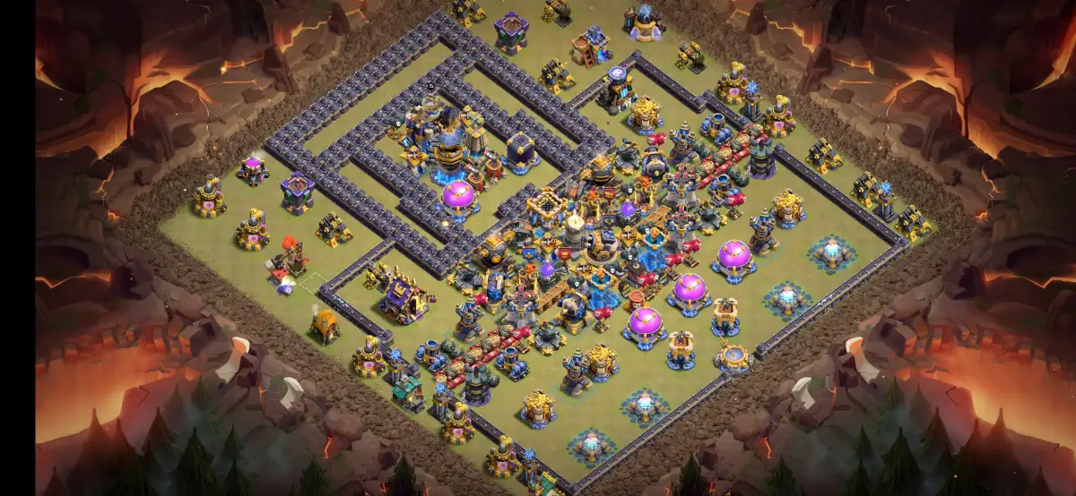 TH18 War Base Anti 2 Star Layout for Legend League
