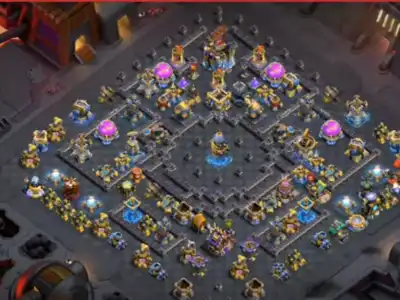 Layout TH18 Anti 3 Star Base with Central Ring Core