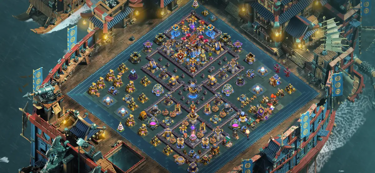 TH18 War Base Anti 3 Star vs Electro Dragon Attacks